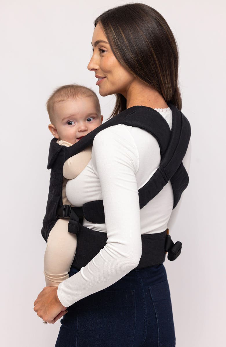 WILDBIRD Aerial Linen Baby Carrier, Alternate, color, Raven
