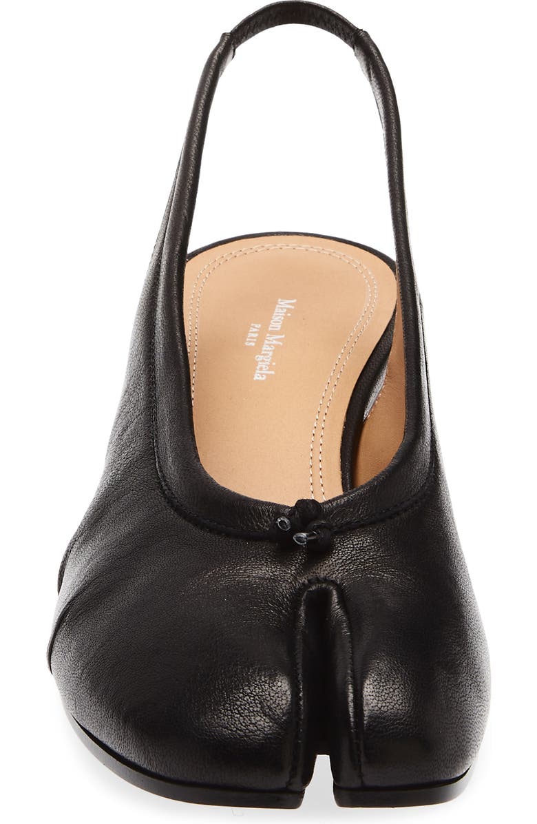 Maison Margiela Tabi Slingback Pump, Alternate, color, Black