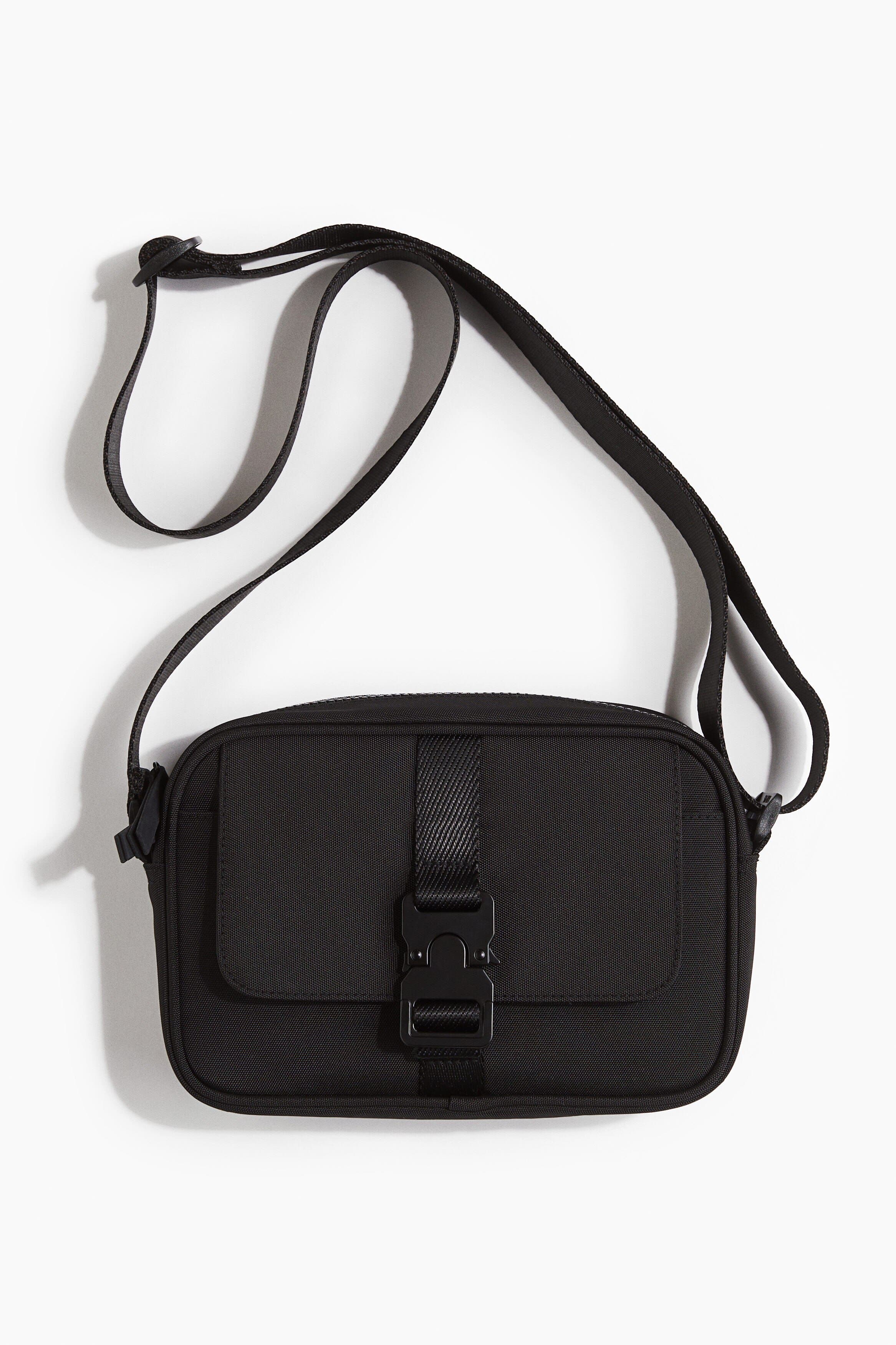 H&M Crossbody Bag, Alternate, color, Black