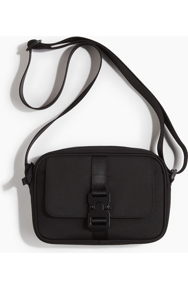 H&M Crossbody Bag, Alternate, color, Black