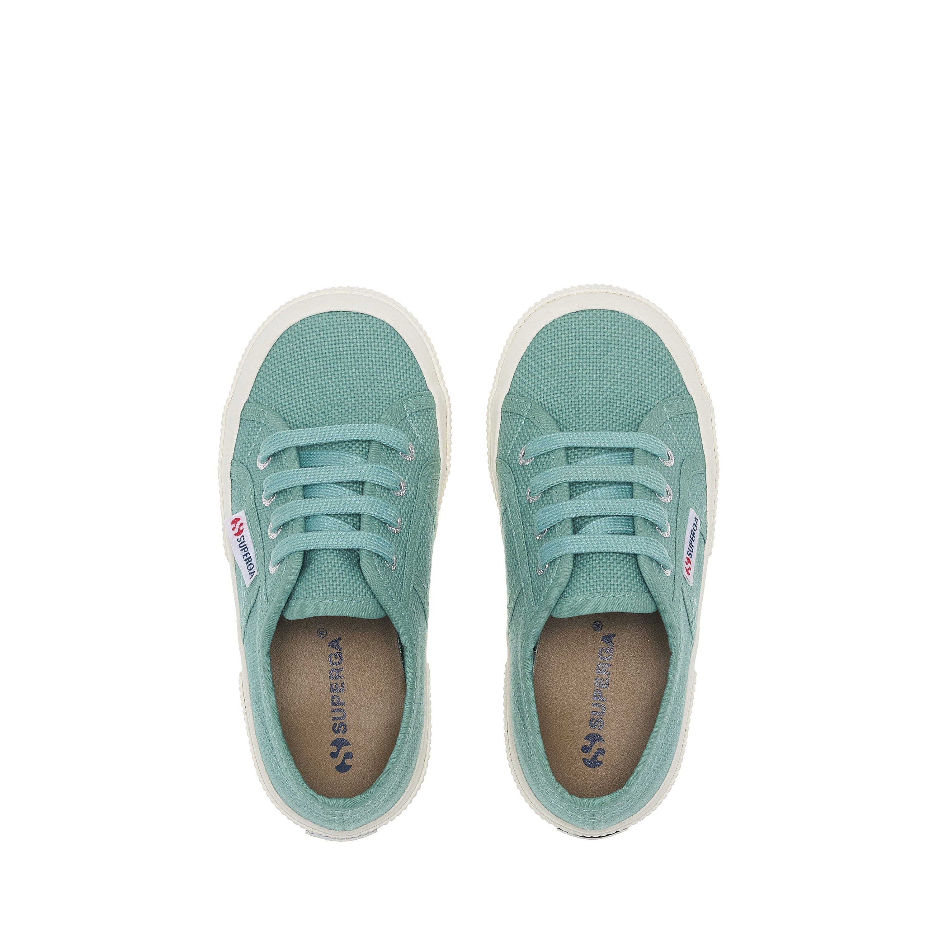 Superga 2750 Kids Jcot Classic Sneakers, Alternate, color, Green Feldspar Avorio