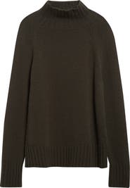 Max Mara Mantova Wool & Cashmere Mock Neck Sweater