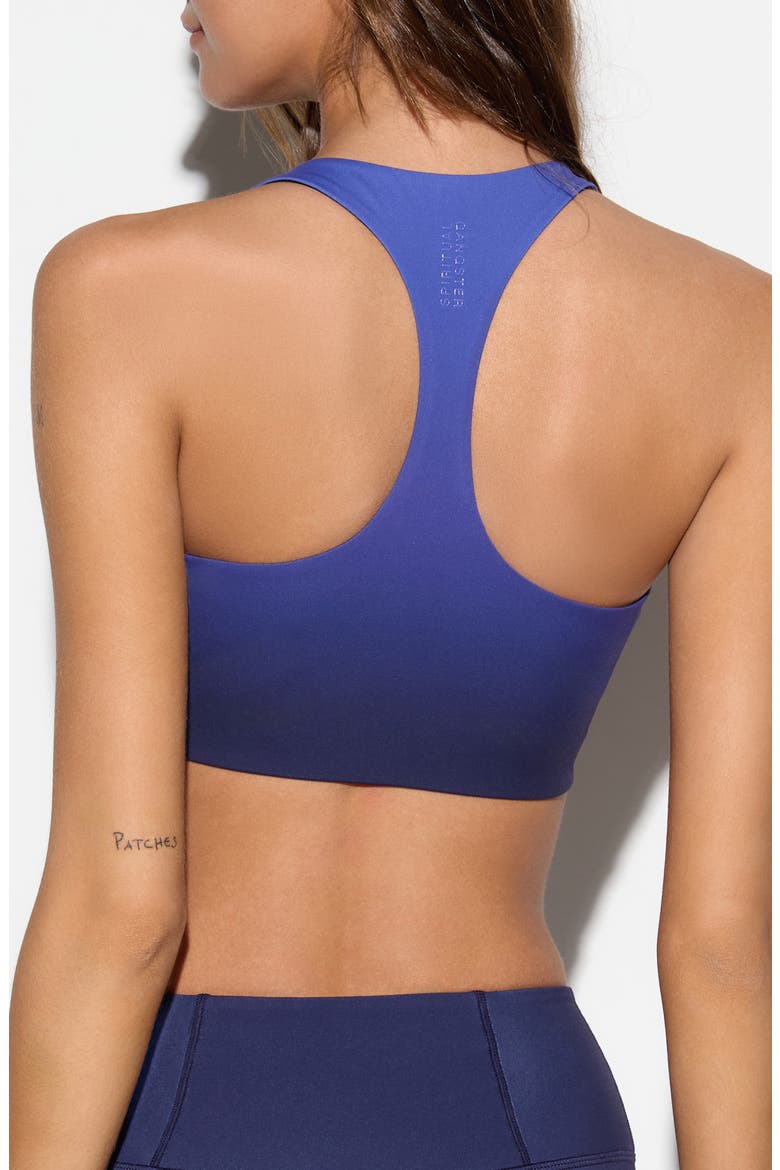 Frankie Ombré Longline Sports Bra, Alternate, color, ASTRAL BLUE