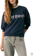 MANGO TEEN Glitter Message Sweatshirt