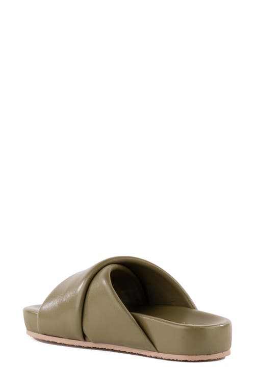 SEYCHELLES SEYCHELLES HEARTFELT CRISSCROSS SLIDE SANDAL