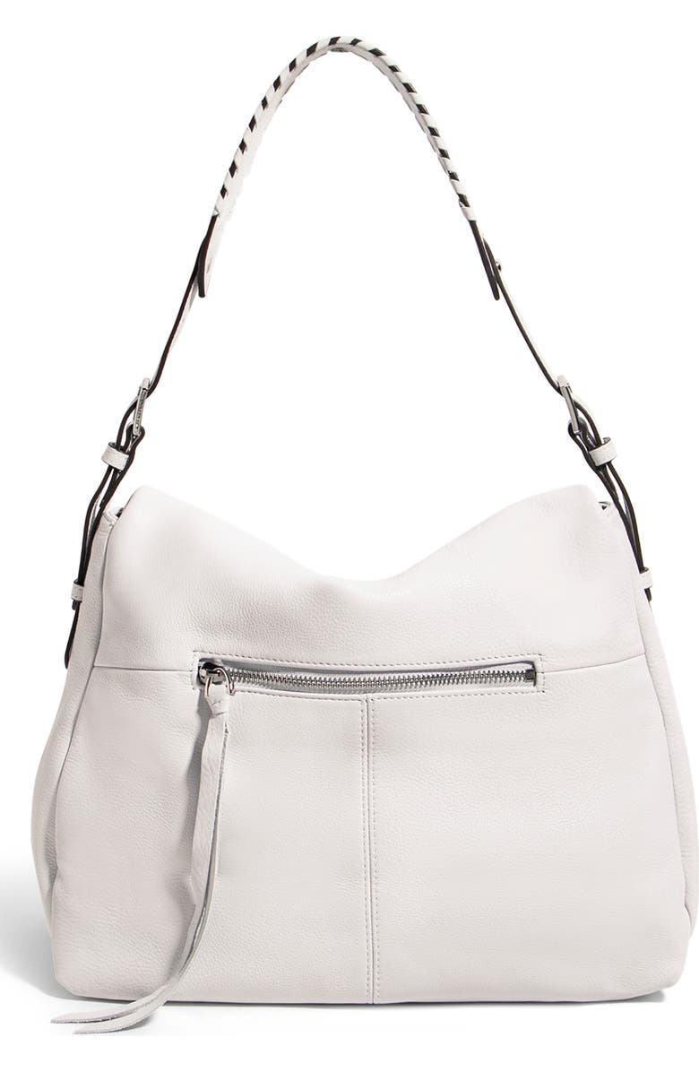 AIMEE Bali Double Entry Bag, Alternate, color, Cloud W/ Shiny Gold