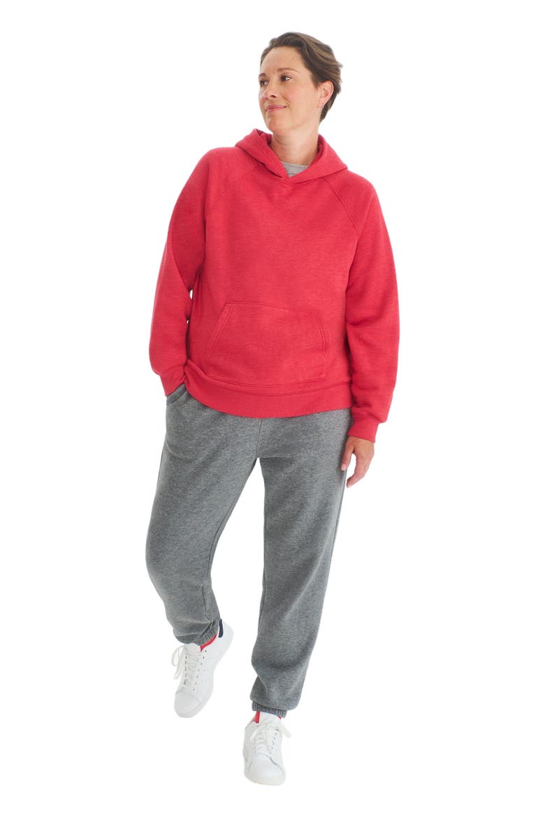 Women's Fit Cozy Fleece Sweatpant, Alternate, color, Heather Navy