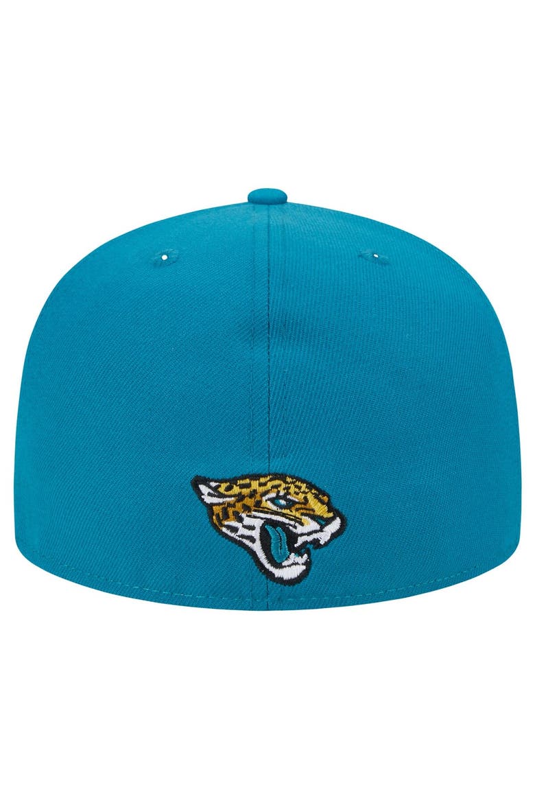 Men's New Era Teal Jacksonville Jaguars City Originals 59FIFTY Fitted Hat, Alternate, color, Teal