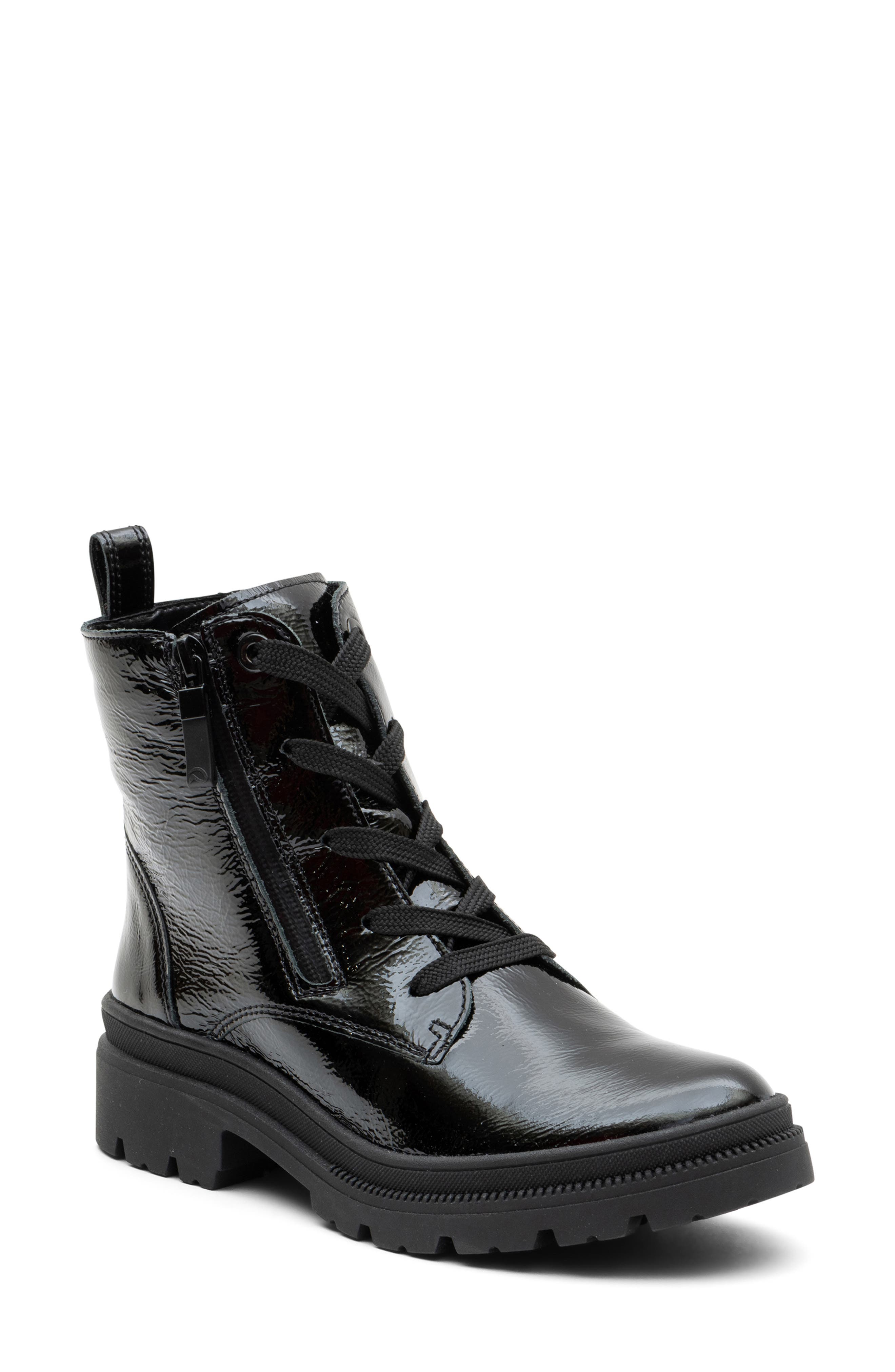 ara Waterproof Lace-Up Boot, Main, color, 