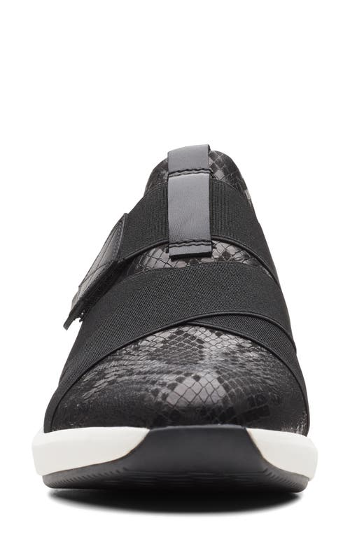 Clarks ® Un Rio Strap Sneaker In Black