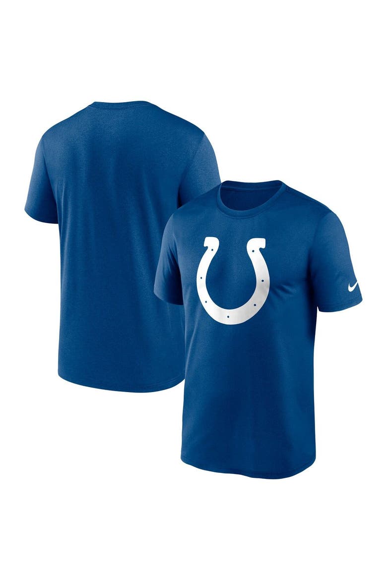 Men's Nike  Royal Indianapolis Colts Legend Logo Performance T-Shirt, Main, color, Royal