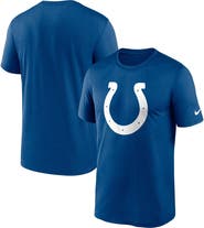 Nike Men's Nike  Royal Indianapolis Colts Legend Logo Performance T-Shirt