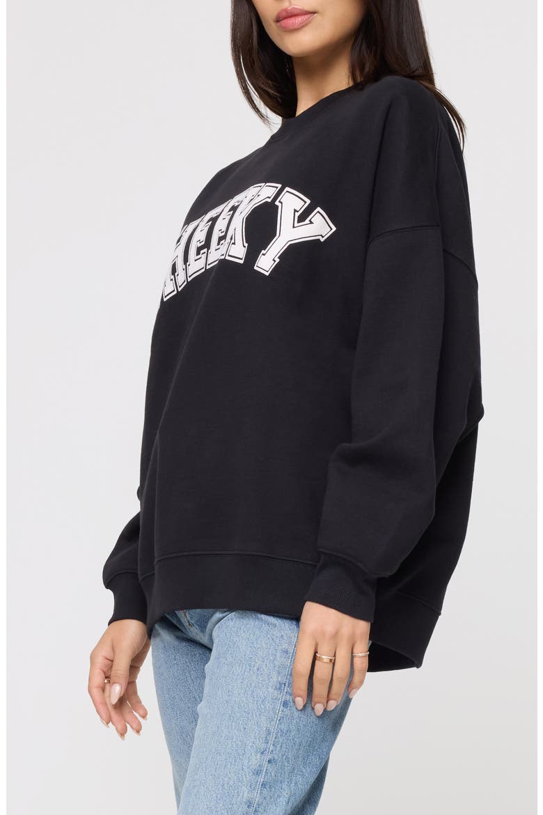 Legend Cover-Up Sweatshirt, Alternate, color, BLACK