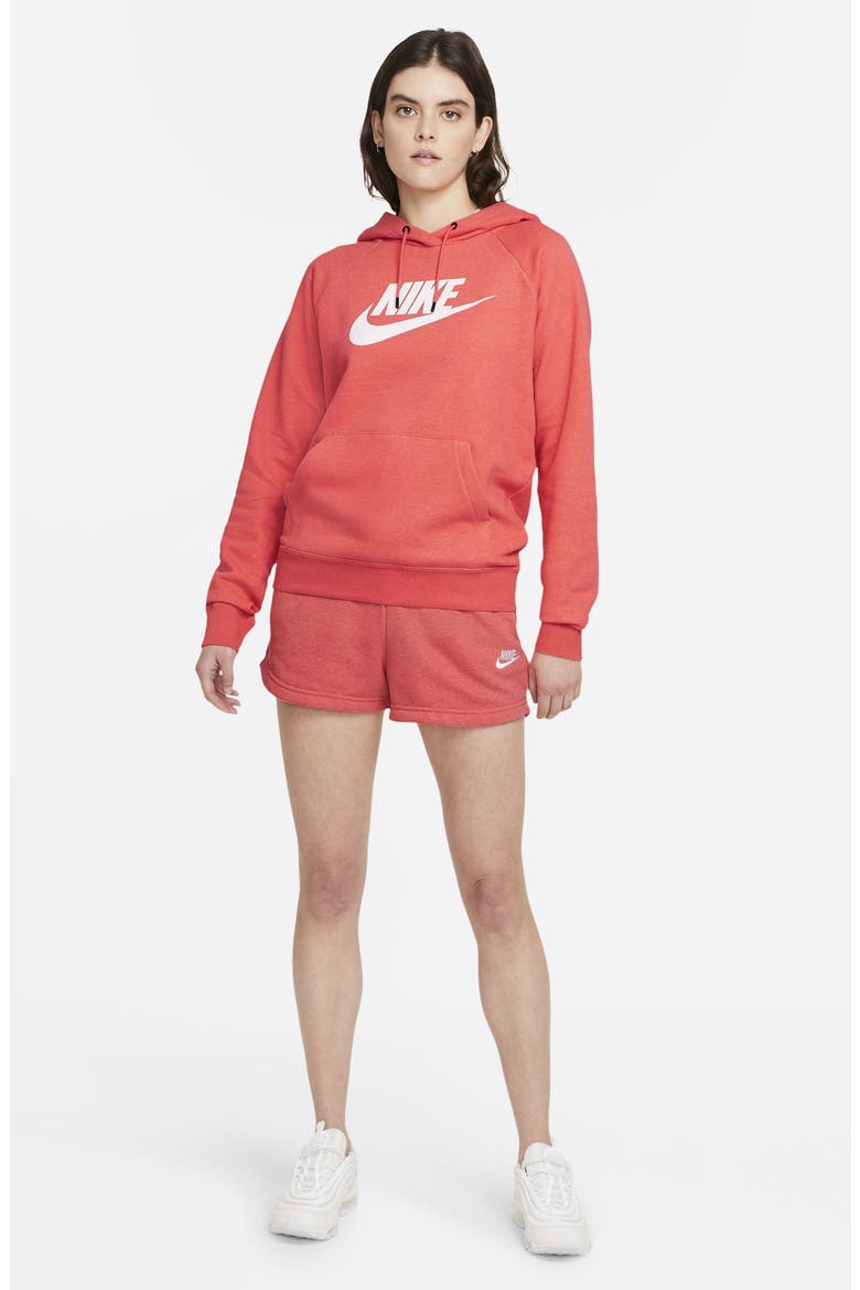 Essential Shorts, Alternate, color, MAGIC EMBER/ HEATHER/ WHITE
