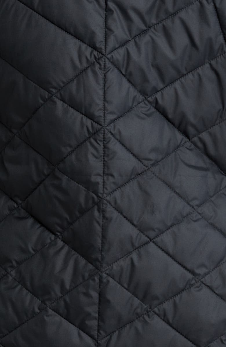 Columbia Heavenly Long Water Resistant Insulated Hooded Coat, Alternate, color, Black