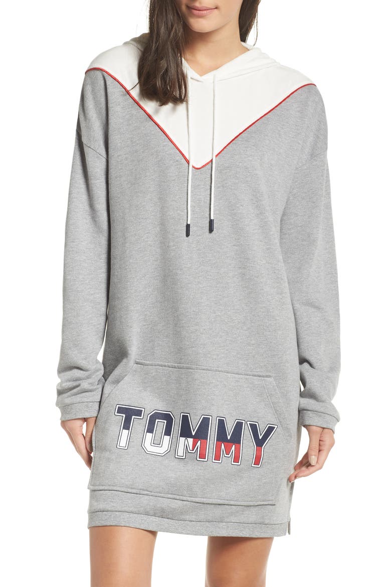Oversize Hoodie Sweatshirt, Main, color, HEATHER GRAY