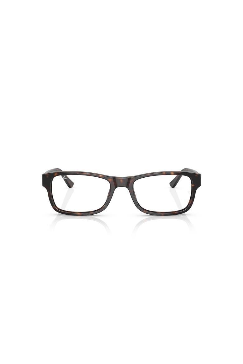 50mm Square optical glasses, Alternate, color, Tortoise