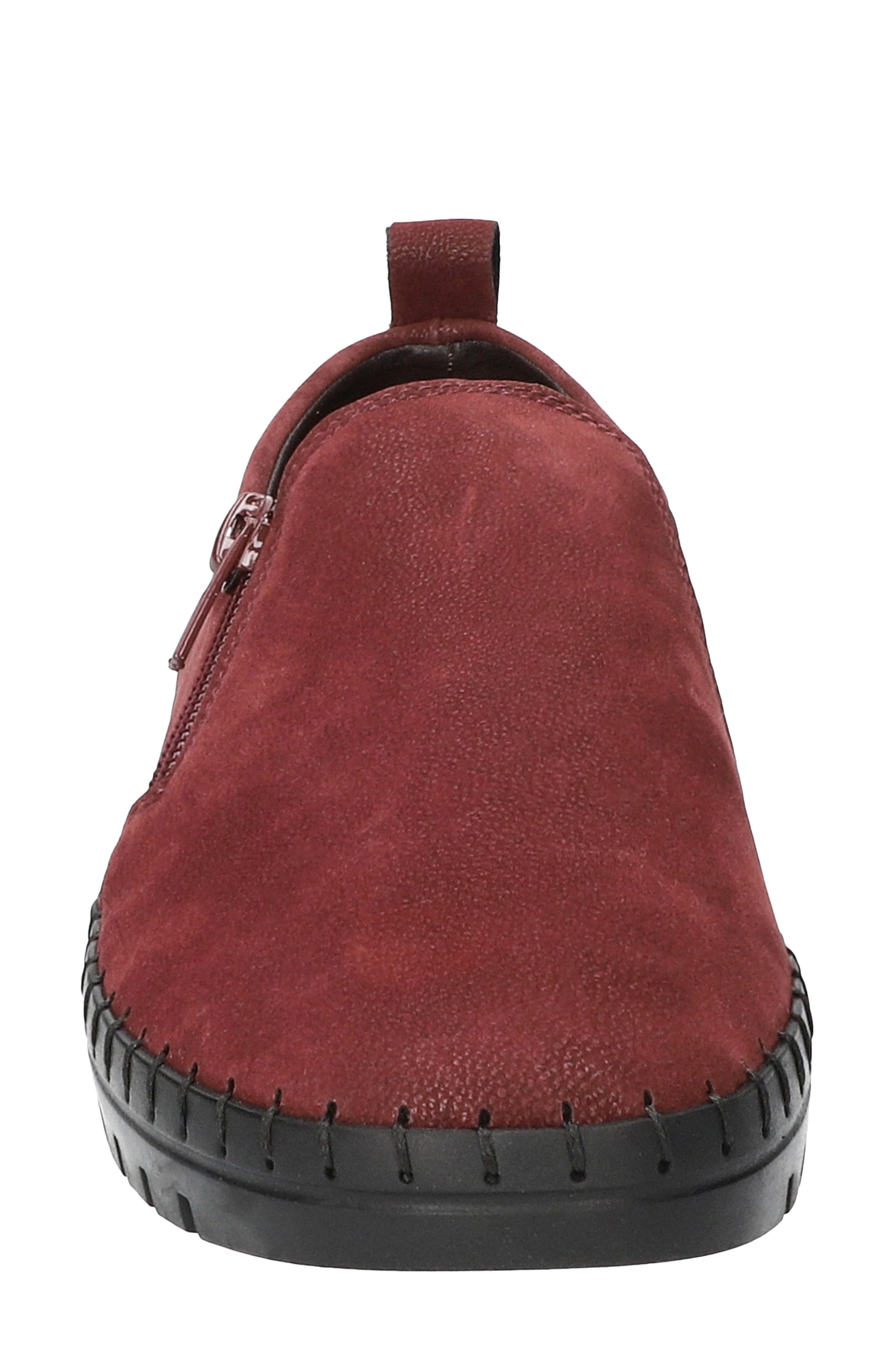Astoria Sneaker, Alternate, color, BURGUNDY MATTE