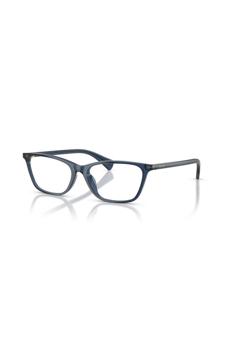 53mm Rectangle optical glasses, Main, color, Blue