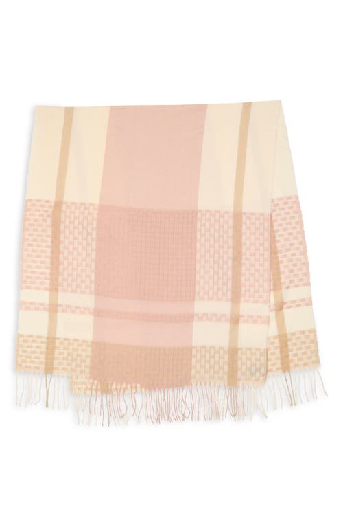 Vince Camuto Textured Colorblock Scarf
