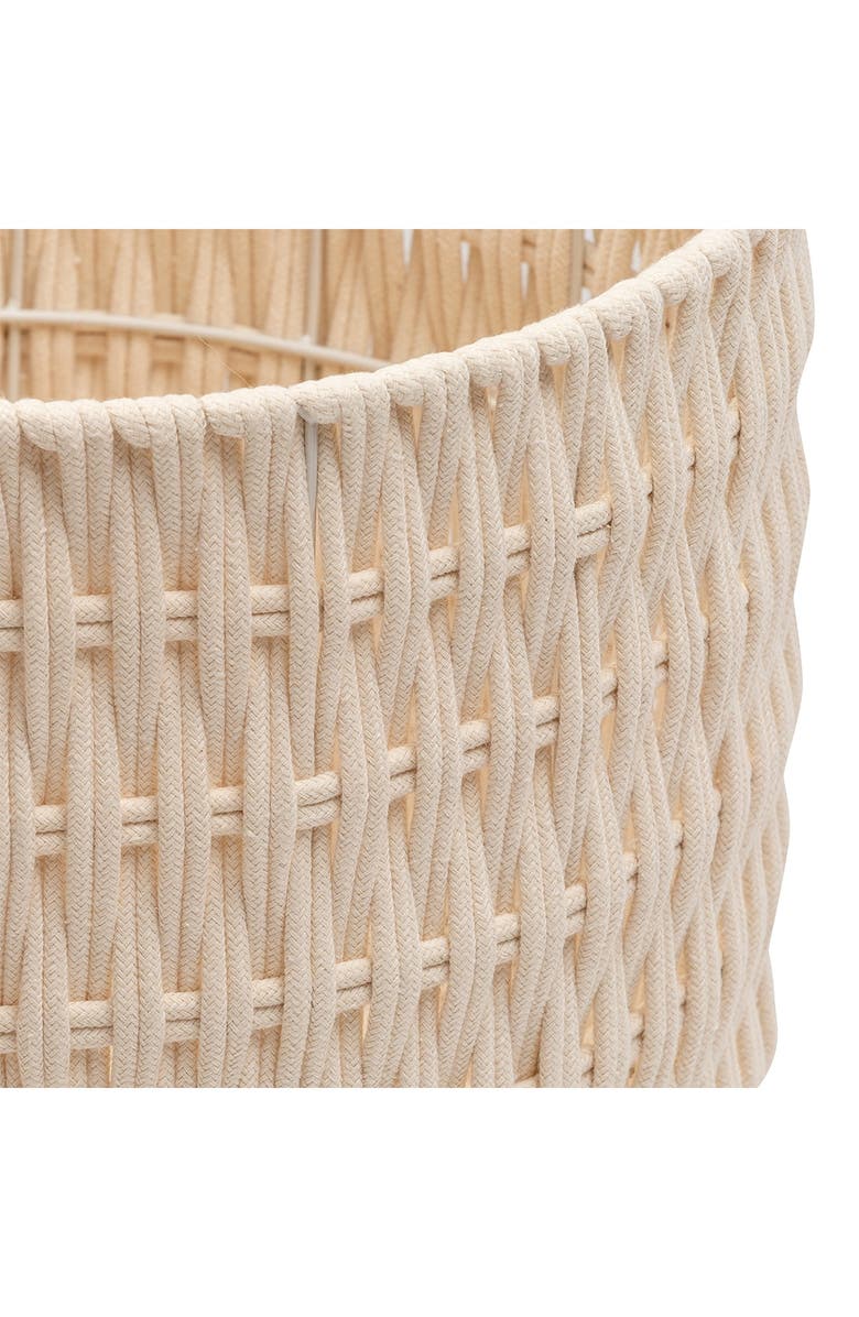 HONEY-CAN-DO Cozy Weave 3-Piece Basket Set, Alternate, color,