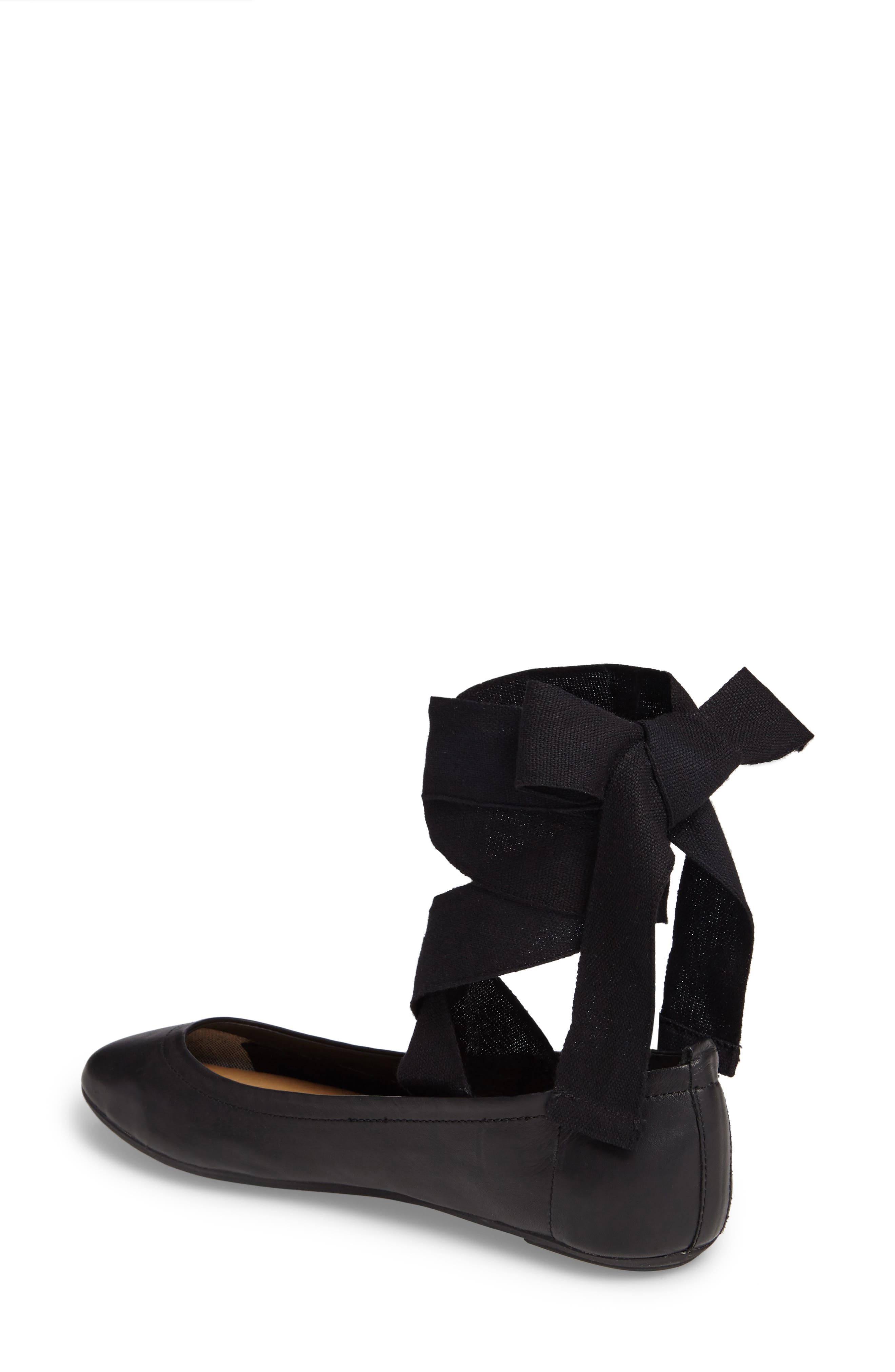 Free People Degas Ballet Flat, Alternate, color, 