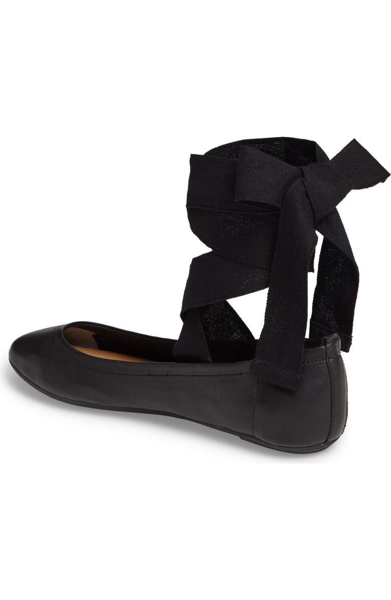 Free People Degas Ballet Flat, Alternate, color,