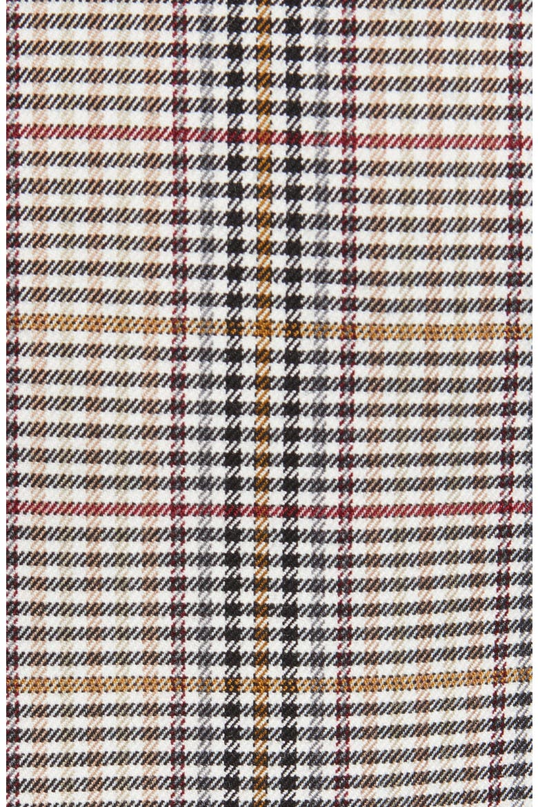 Melody Plaid Blazer, Alternate, color, RICH BLACK