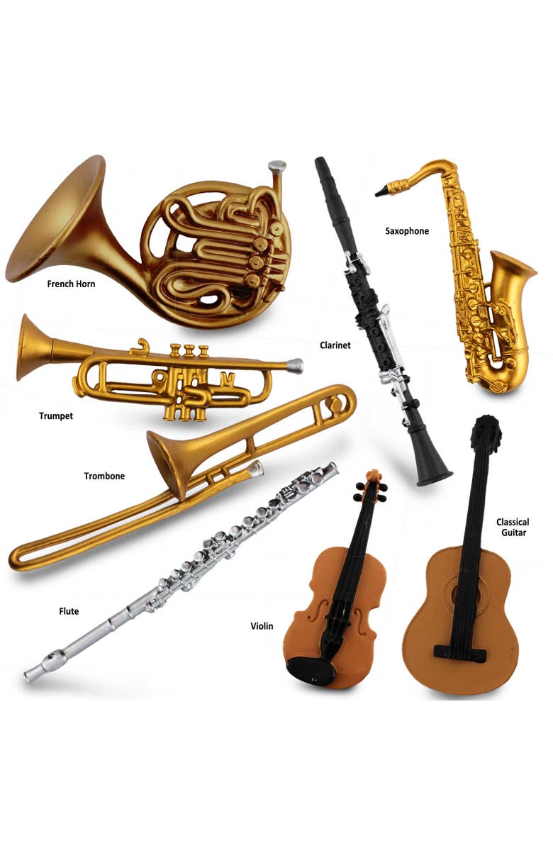 Safari Ltd. Musical Instruments Toy, Alternate, color, NO COLOR