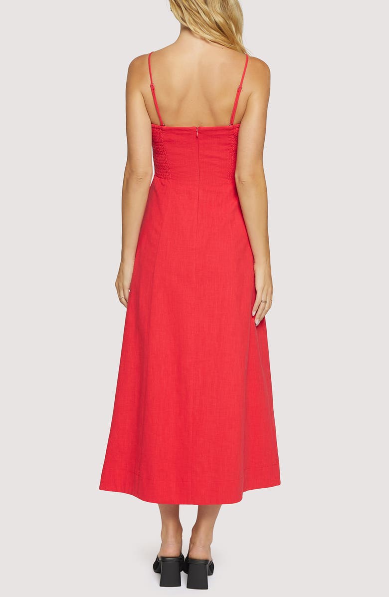 Lost + Wander Catania Maxi Dress, Alternate, color, Red