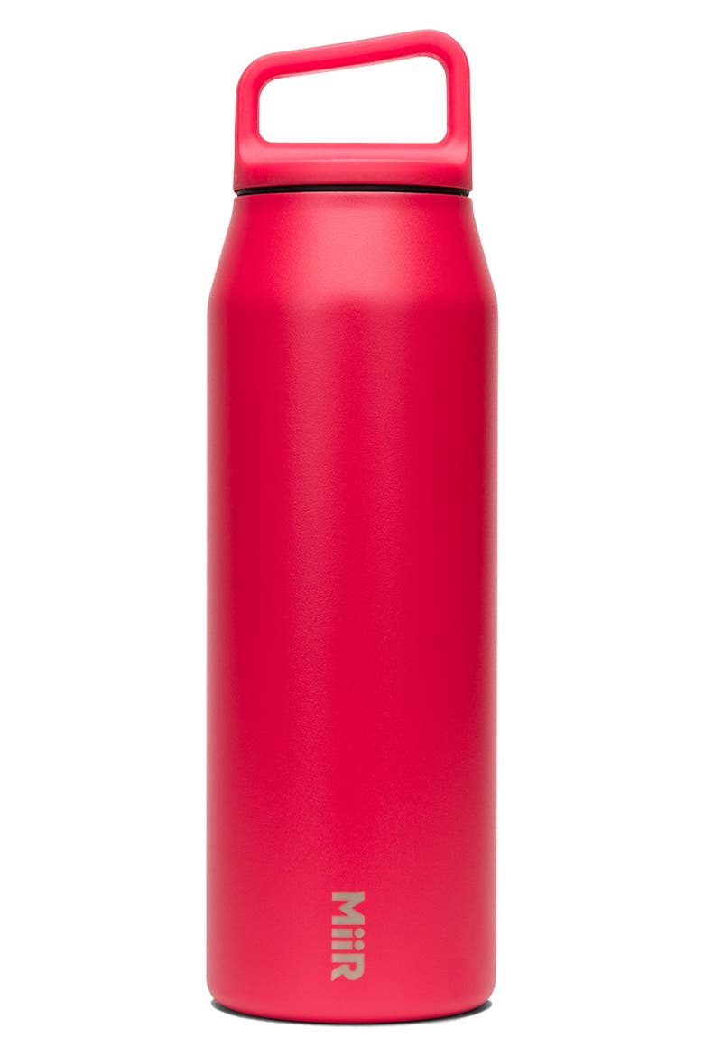 32-Ounce Wide Mouth Stainless Steel Insulated Water Bottle, Main, color, CASCARA