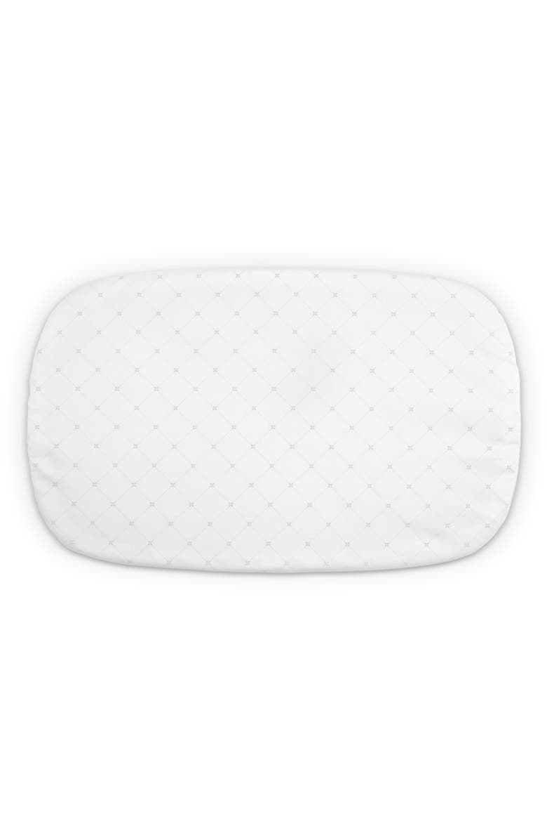 UPPAbaby Mattress Cover for Soma Smart Bassinet, Main, color, White