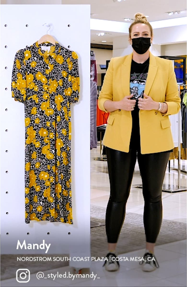 Babeth Floral Shirtdress, sales video thumbnail