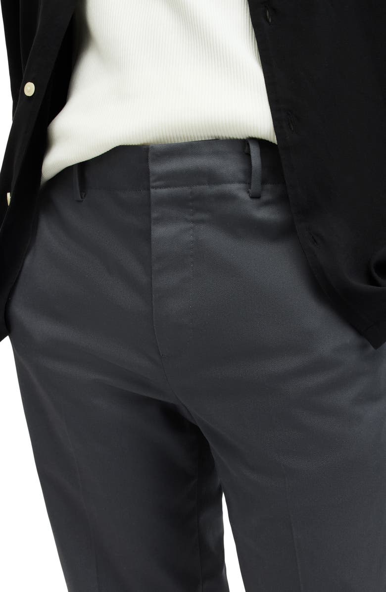 AllSaints Brite Flat Front Pants, Alternate, color,