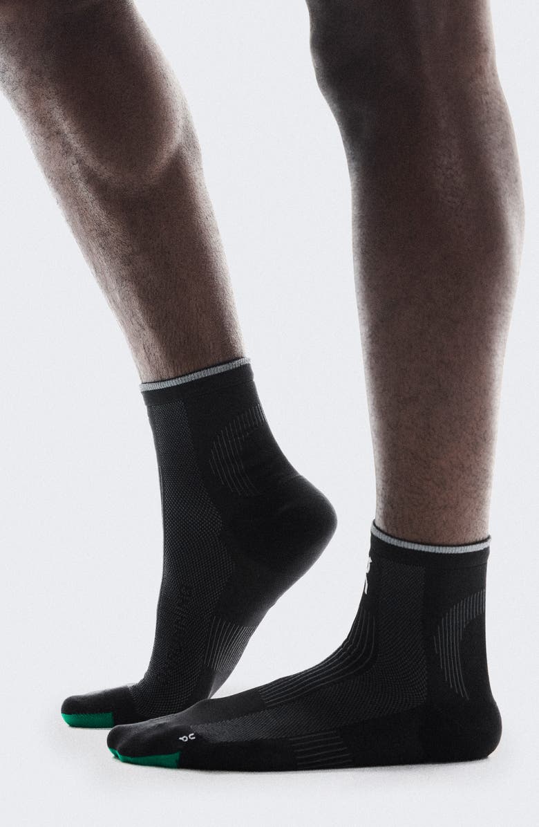 On Elite Run Quarter Socks, Main, color, 