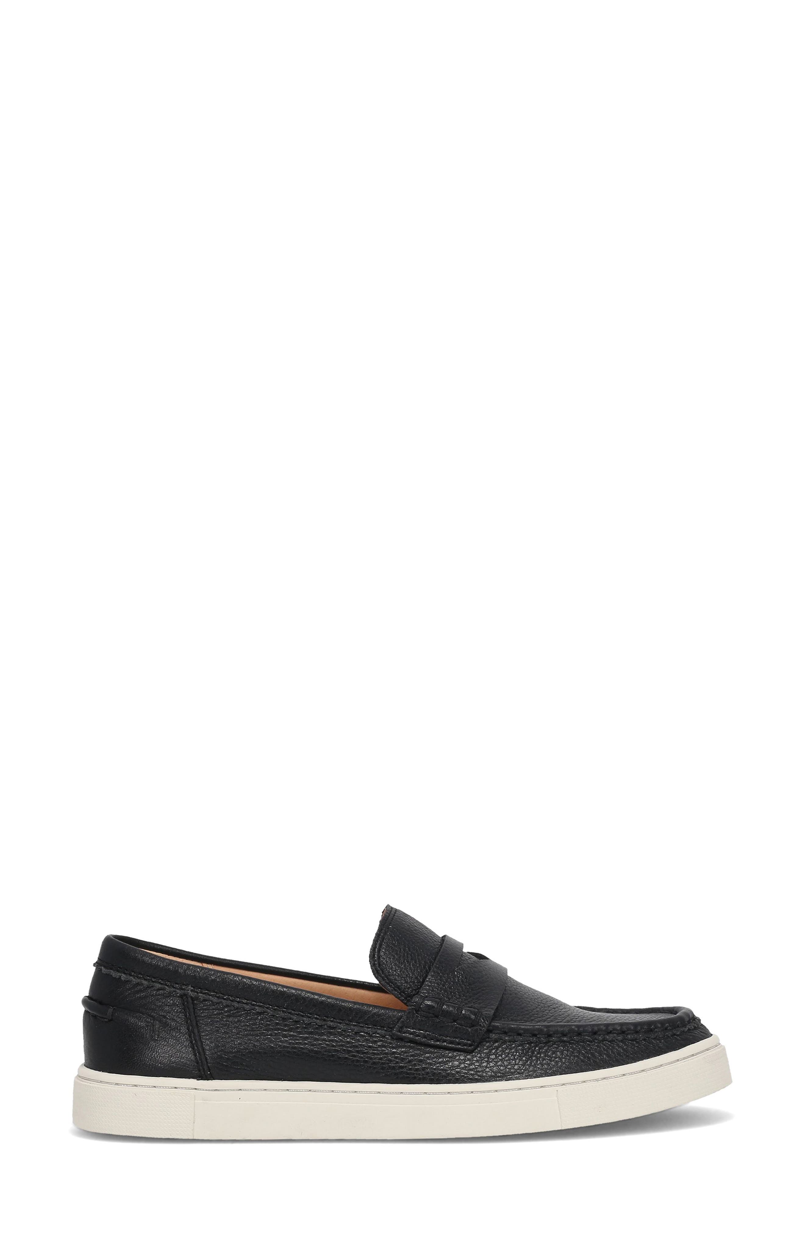 Frye Ivy Sneaker Loafer, Alternate, color, Black
