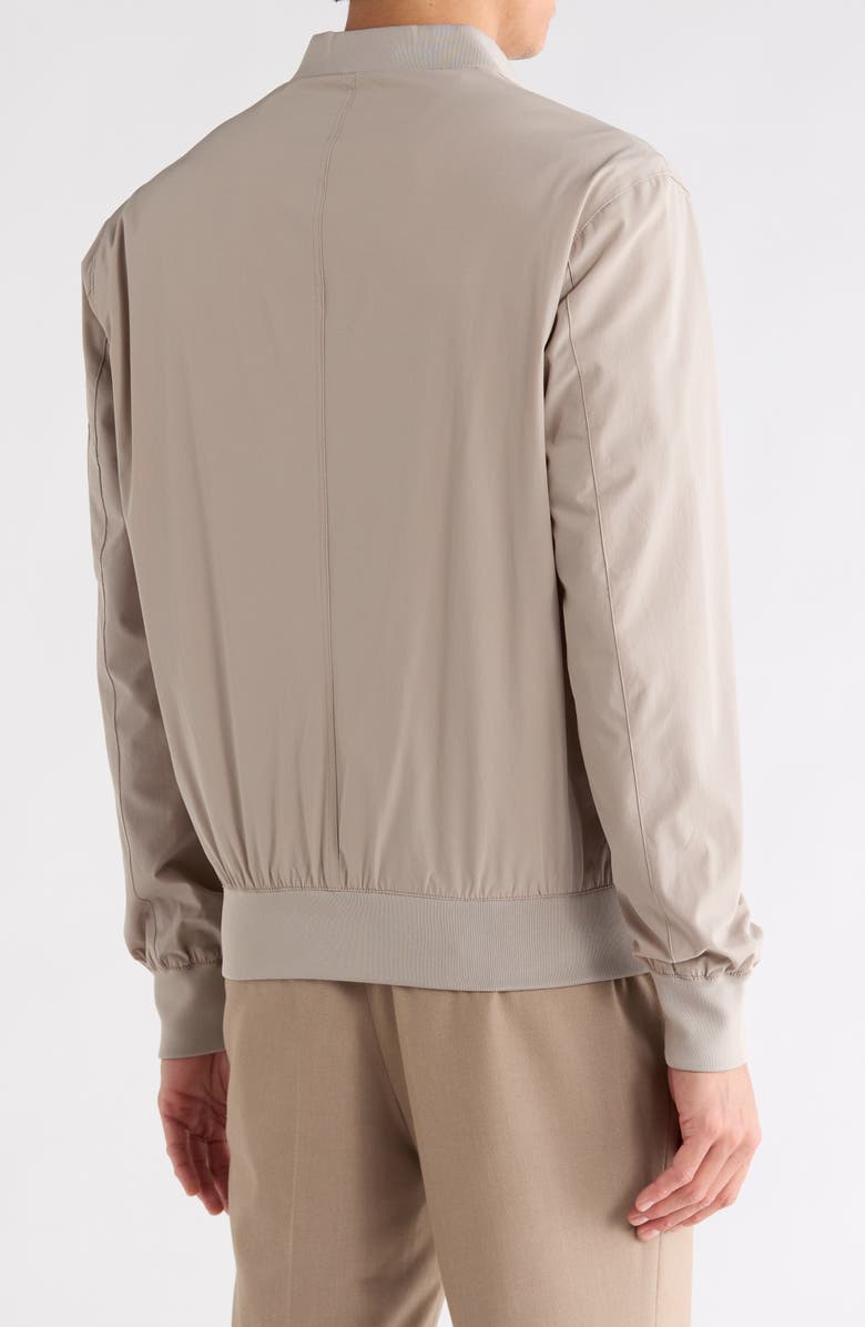 DENIM AND FLOWER Bomber Jacket, Alternate, color, Sand