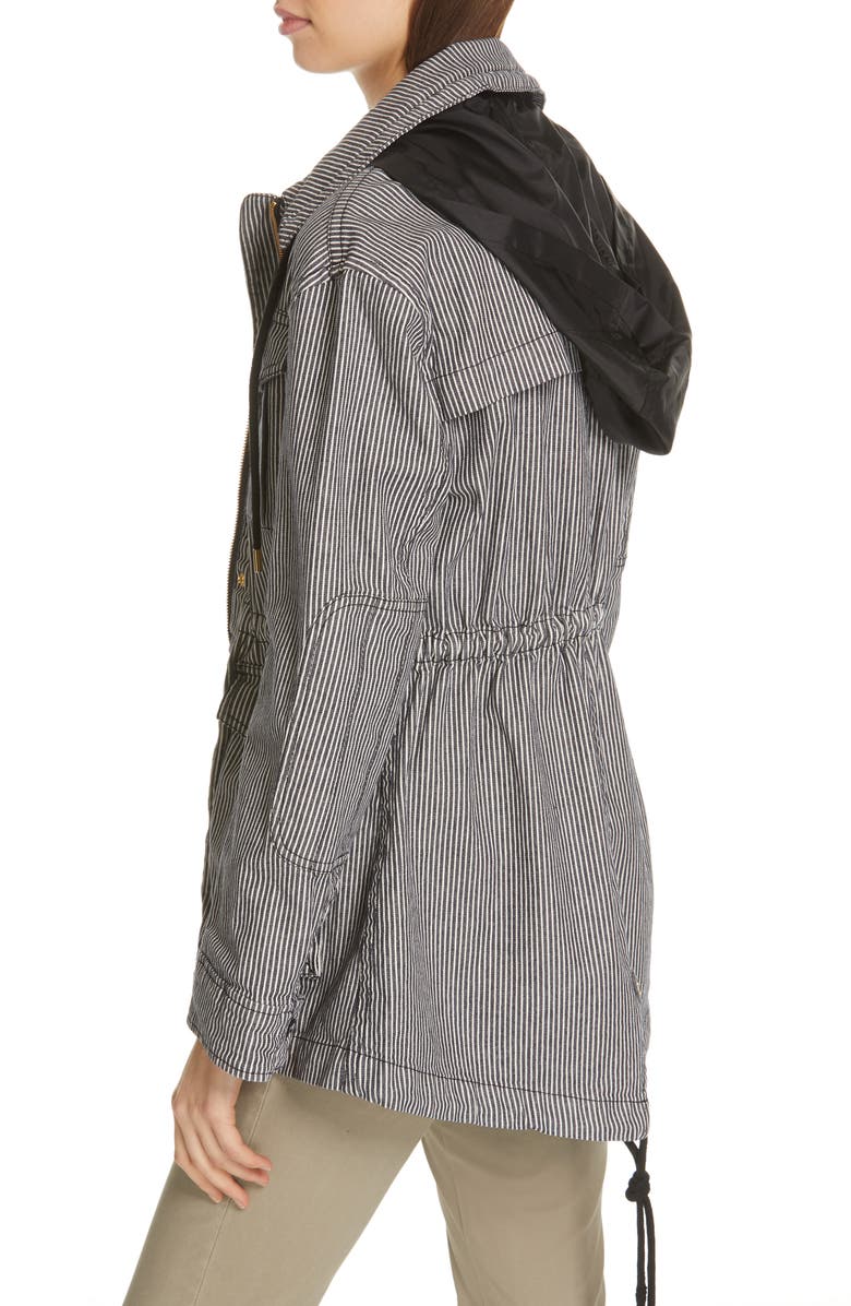 ATM Anthony Thomas Melillo Railroad Stripe Field Jacket, Alternate, color, 