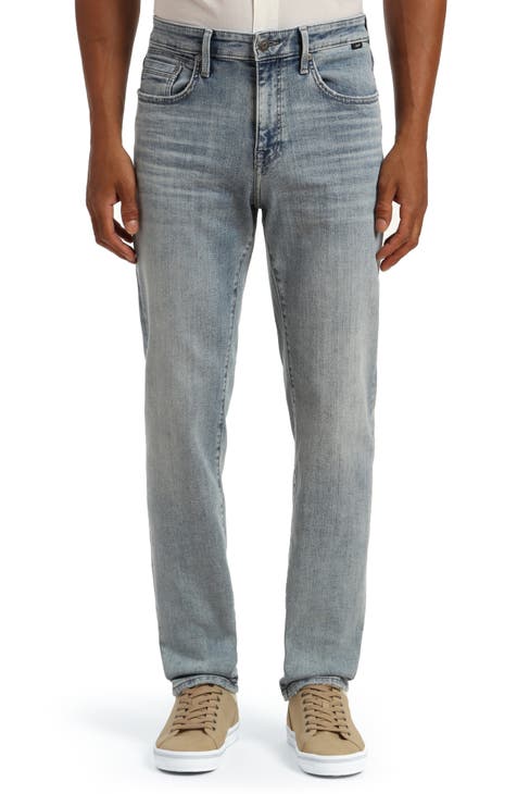 Steve Athletic Slim Fit Jeans (Lt. Bleached Organic Vintage) (Regular, Big & Tall)