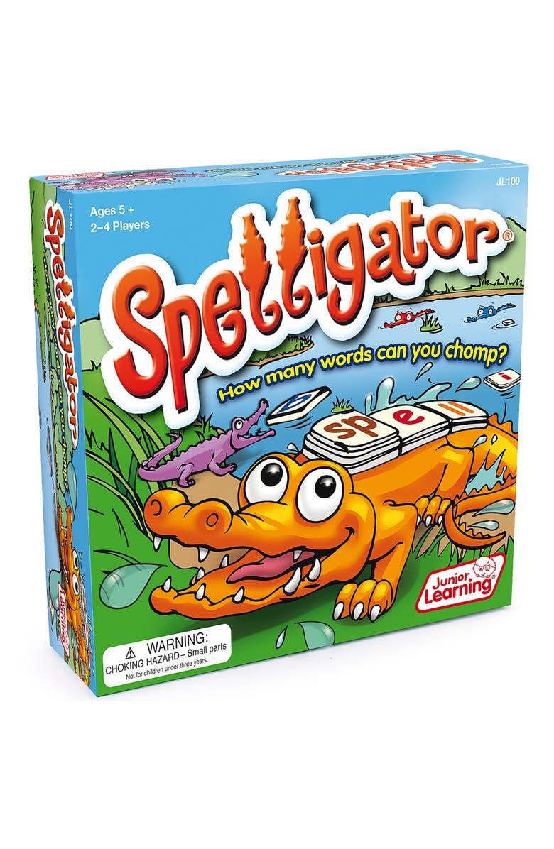Junior Learning Spelligator Word Building Game, Alternate, color, Multicolored