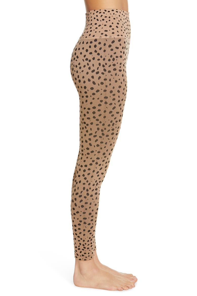 Elevate High Waist Seamless Leggings, Alternate, color, TAN NATURAL