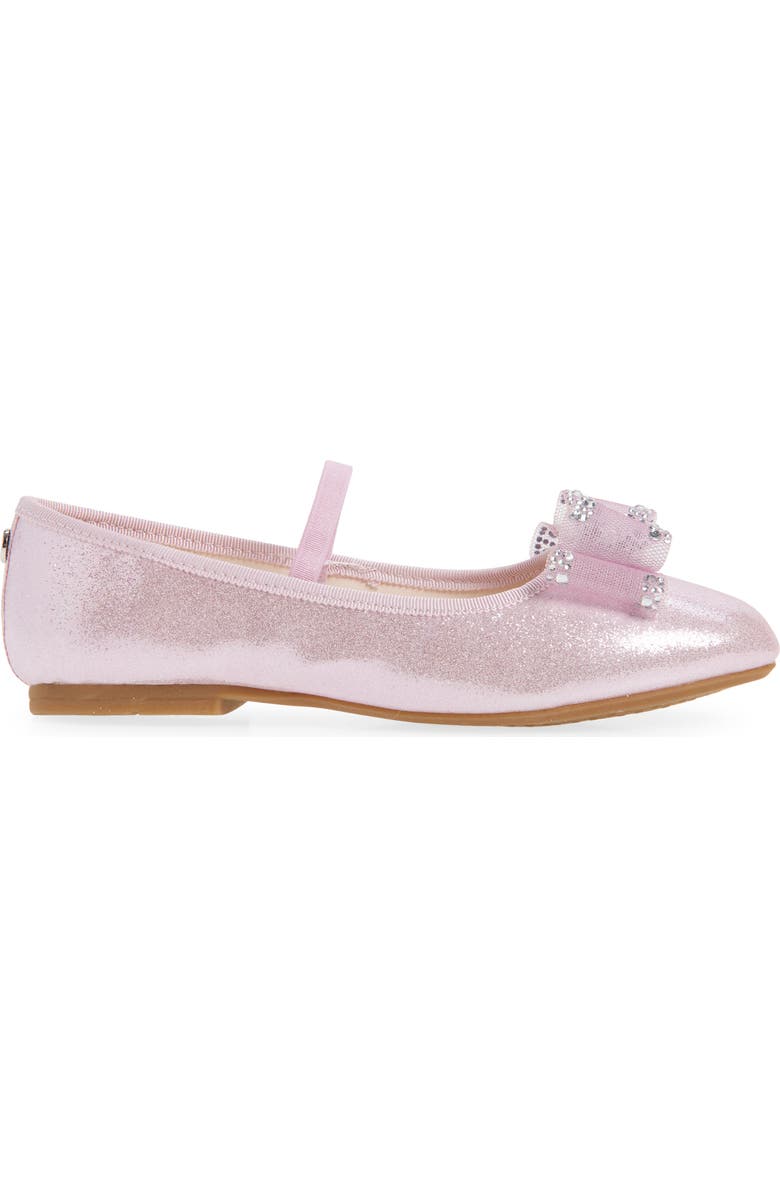 Nina Kids' Sidnee Mary Jane Flat, Alternate, color, Pink Shimmer