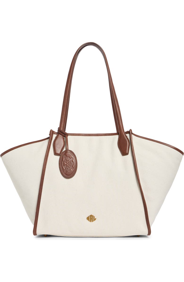 New Amsterdam Leatherworks Waverly Tote Bag, Main, color, Natural