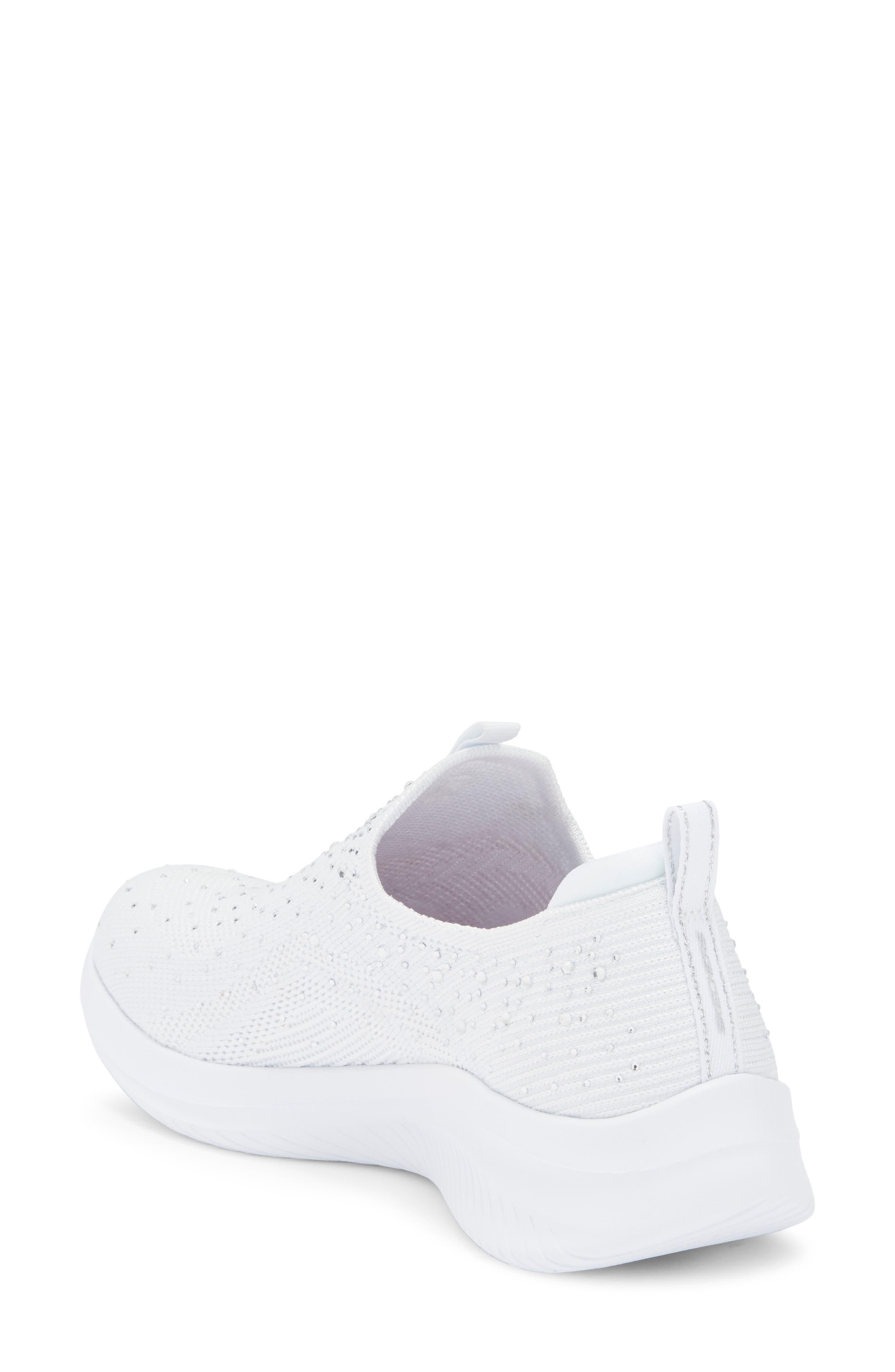 SKECHERS Ultra Flex 3.0 Glam Night Slip-On Sneaker, Alternate, color, White