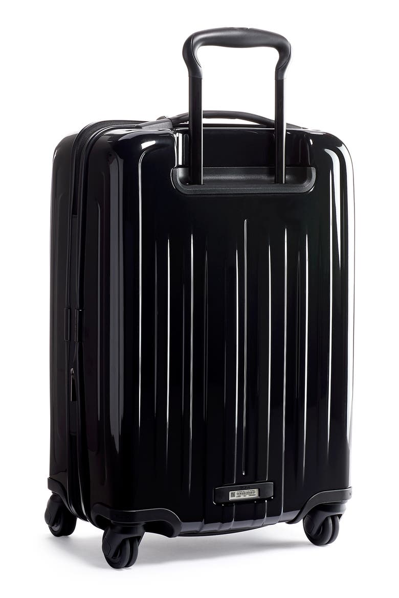 V3 International 22-Inch Expandable Wheeled Carry-On, Alternate, color, BLACK