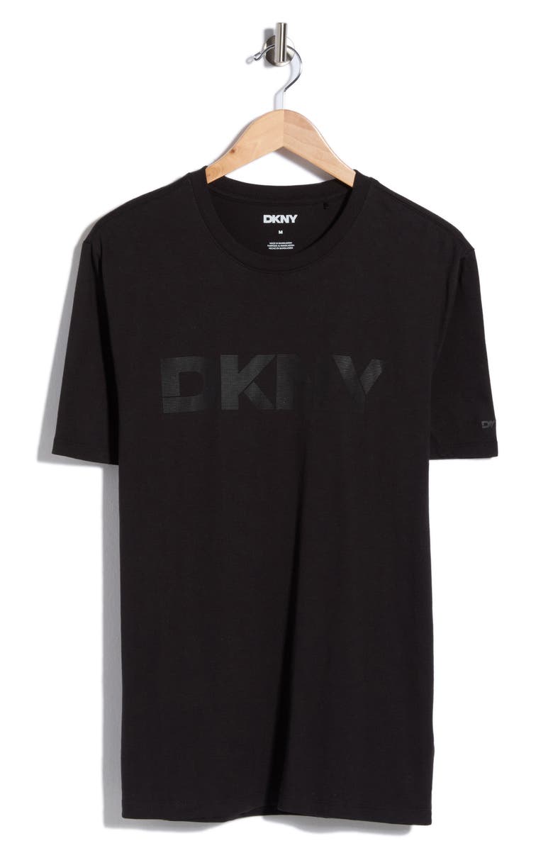 DKNY SPORTSWEAR Savon Graphic Logo T-shirt, Main, color, Black