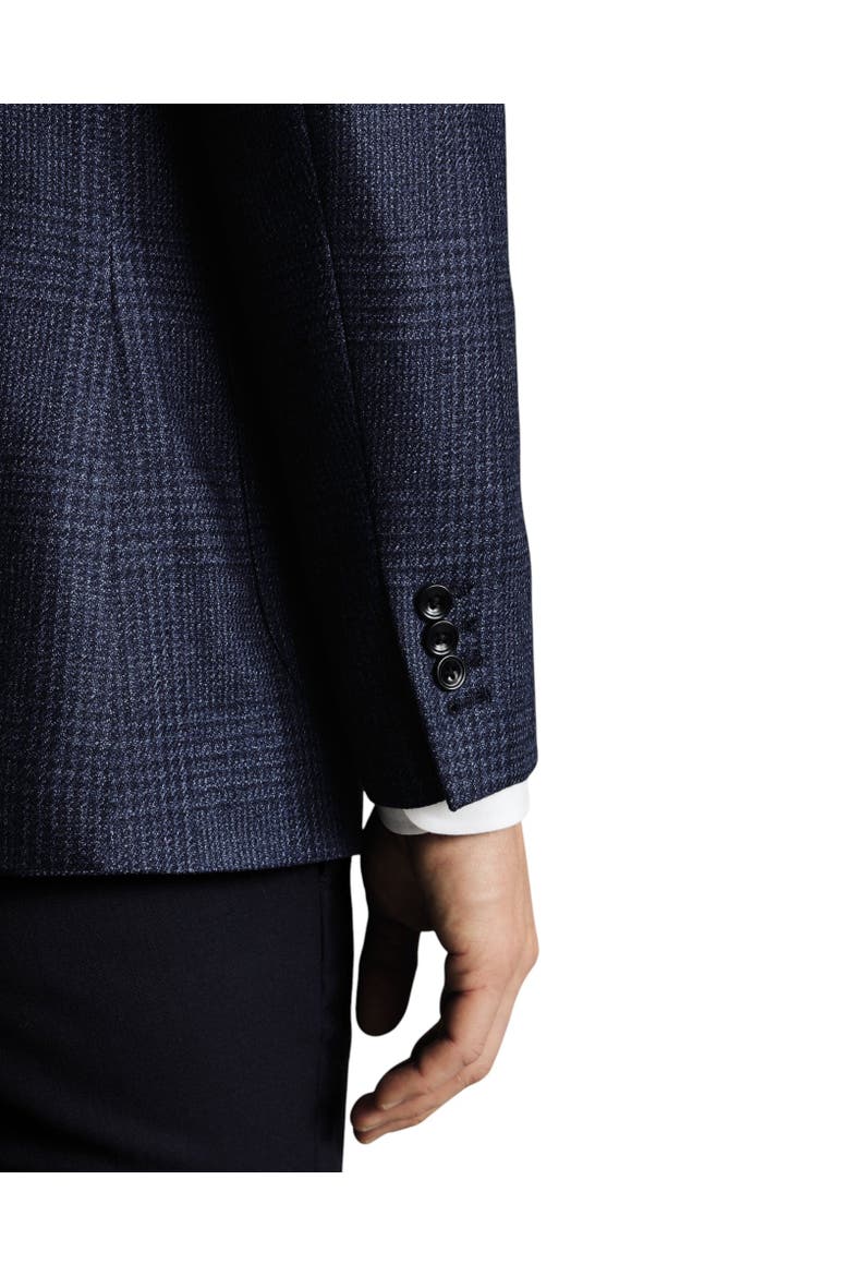 Wool Twill Silk Jacket, Alternate, color, Dark Blue