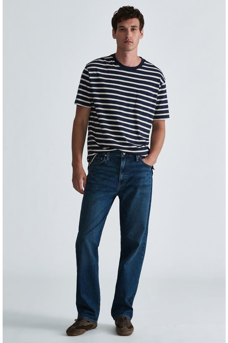 Marcel Straight Leg Jeans, Alternate, color, DARK INDIGO CLASSIC
