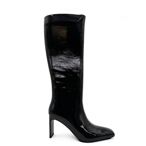 Amie Rafa Mishel High Knee Boot In Black