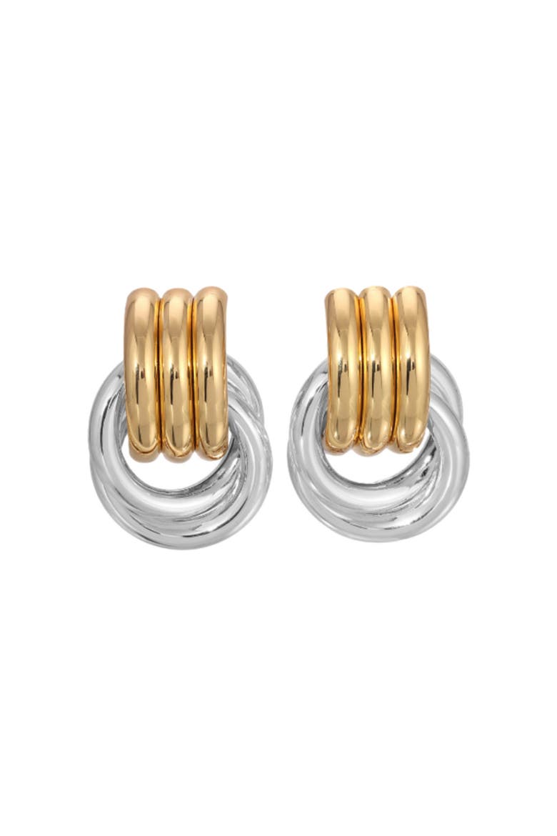 Mini Knot Earrings, Main, color, Mixed